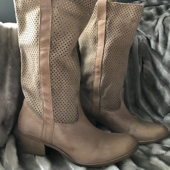 Joe Sanchez Soft leather natural boot - Picture 2 of 8